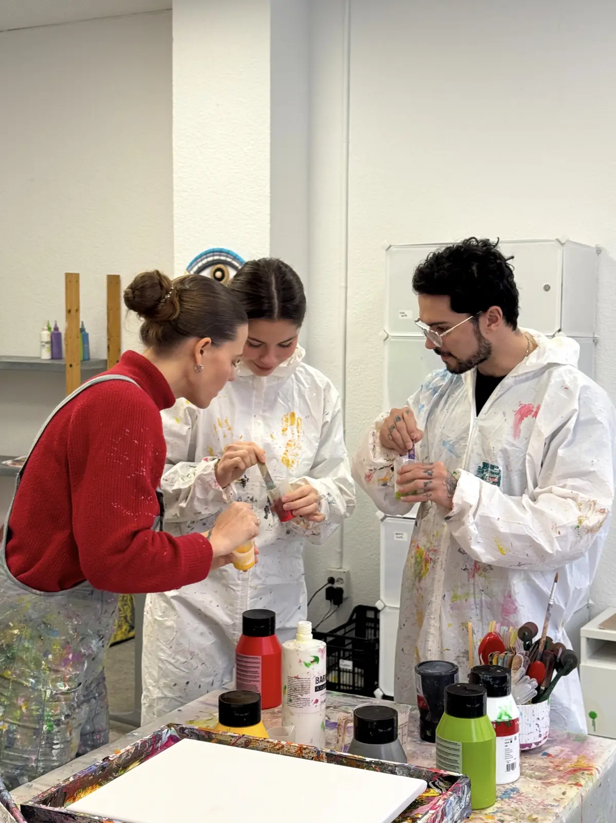 Splash Painting Open Session in Barcelona - main experience photo