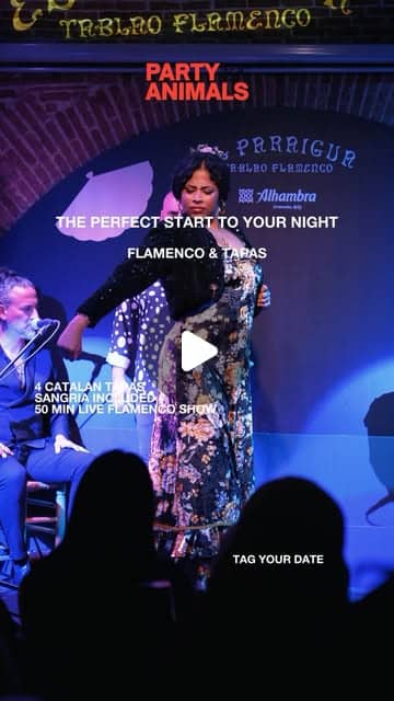 Show Me Barcelona Instagram reel: Tapas and flamenco nights