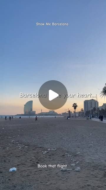 Show Me Barcelona Instagram reel: Barcelona trip inspiration