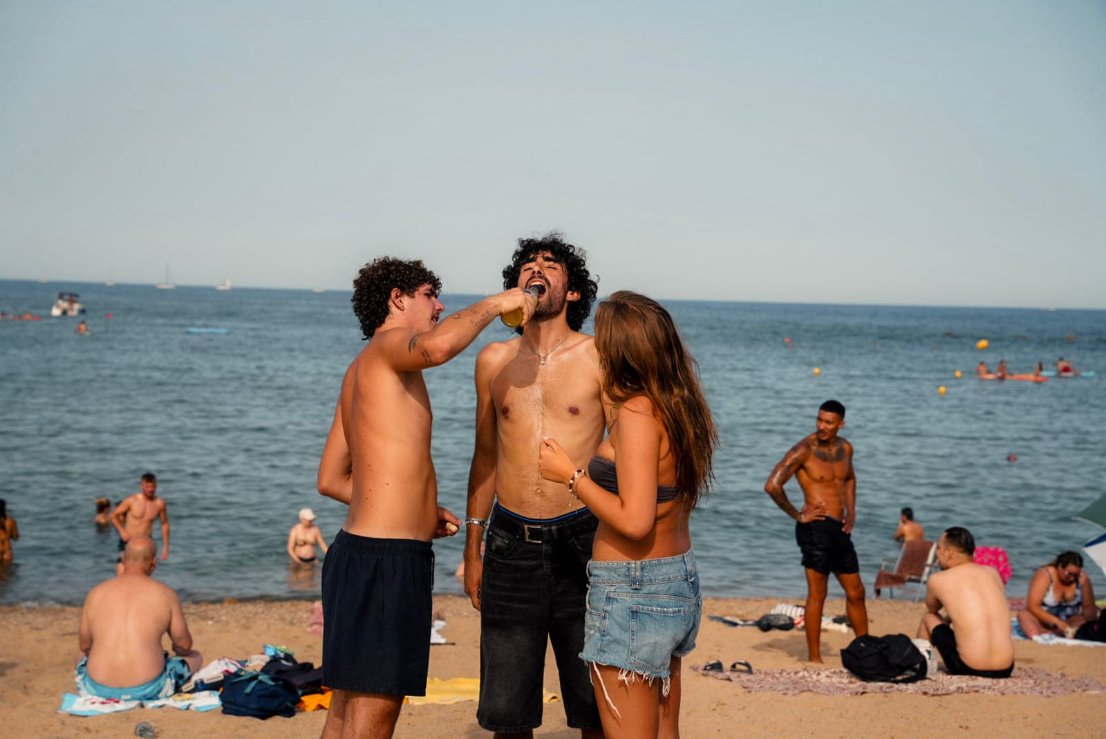 Barcelona Beach Games with Acai and Drinks photo preview 2