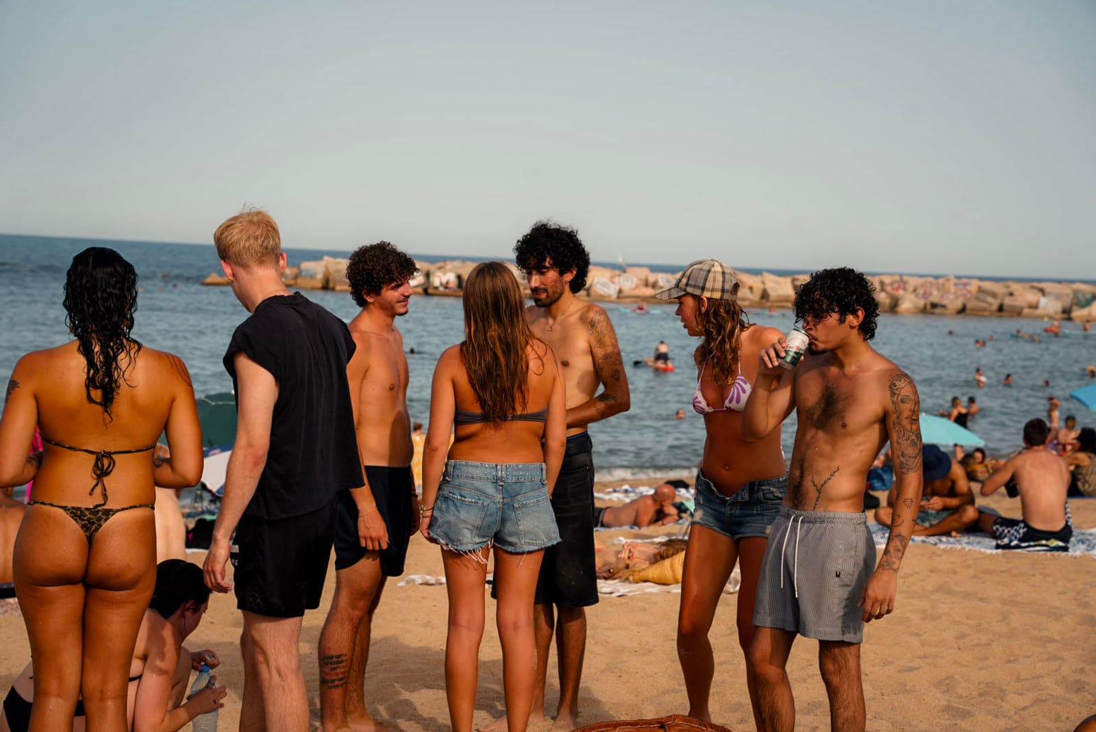 Barcelona Beach Games with Acai and Drinks photo preview 3