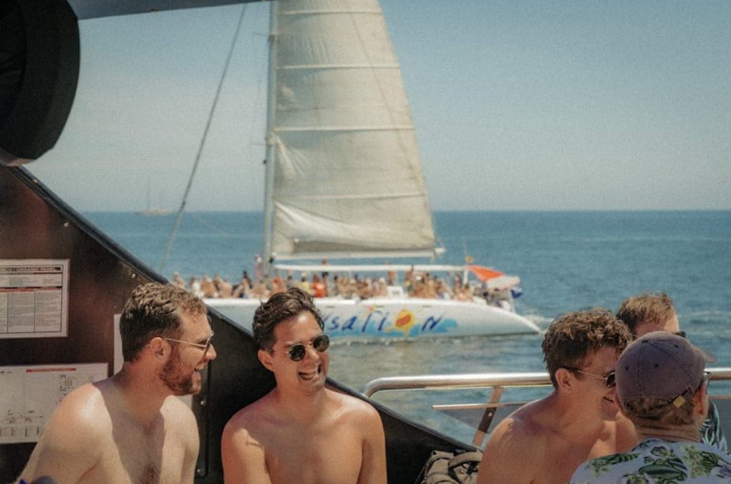 Barcelona Snack and Swim Boat Party - experience photo 2