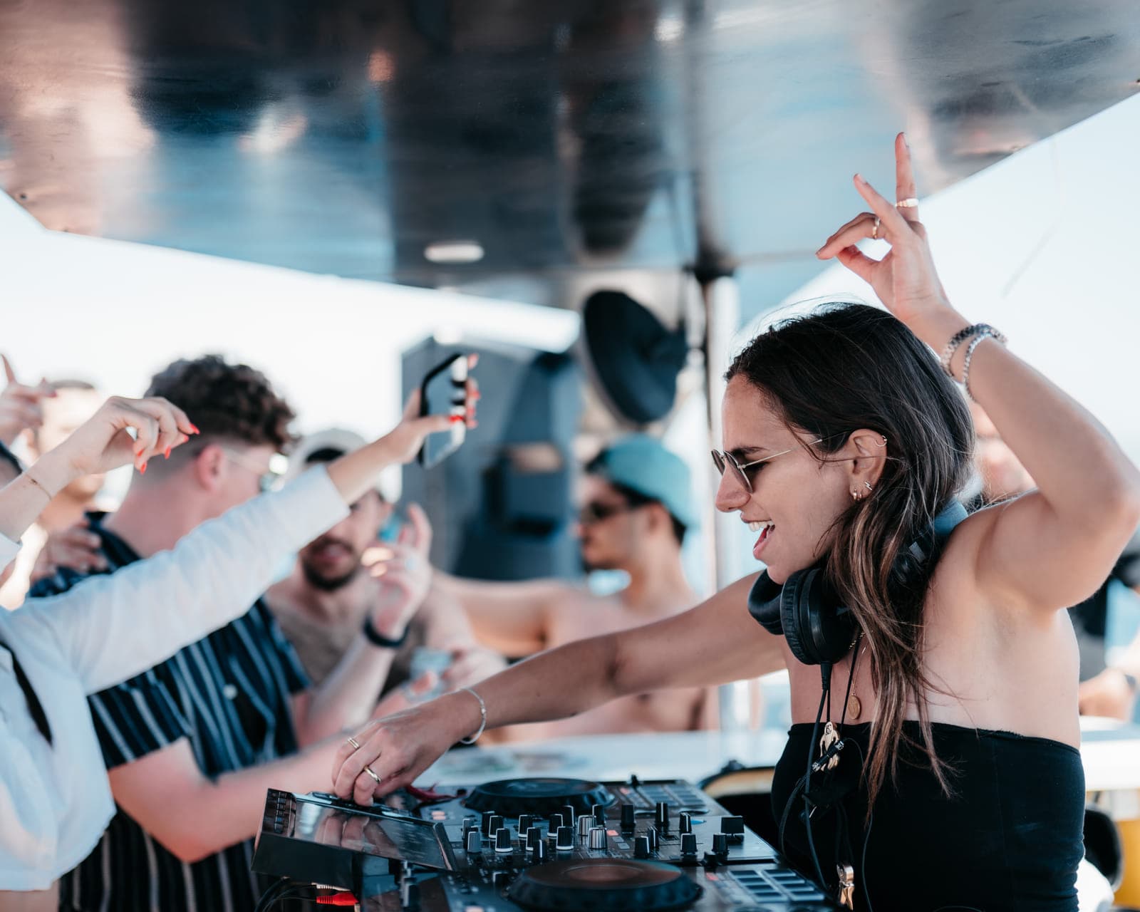 Barcelona Snack and Swim Boat Party - experience photo 4