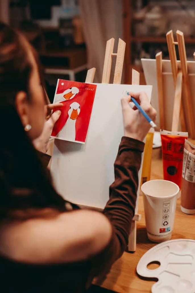 Barcelona Sip and Paint with Sangria Refill photo 6