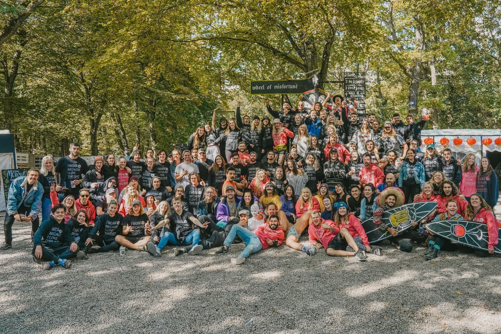 Singles Only Oktoberfest Camp moment